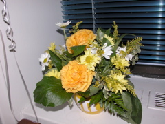 Flowers from Rhonda...