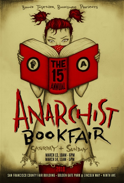 Anarchist Bookfair poster